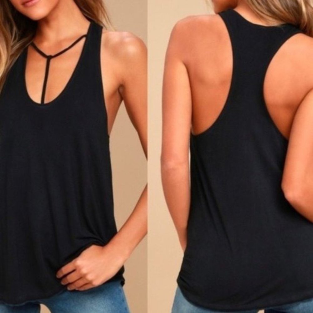 We the Free Free People Racerback Tank Top